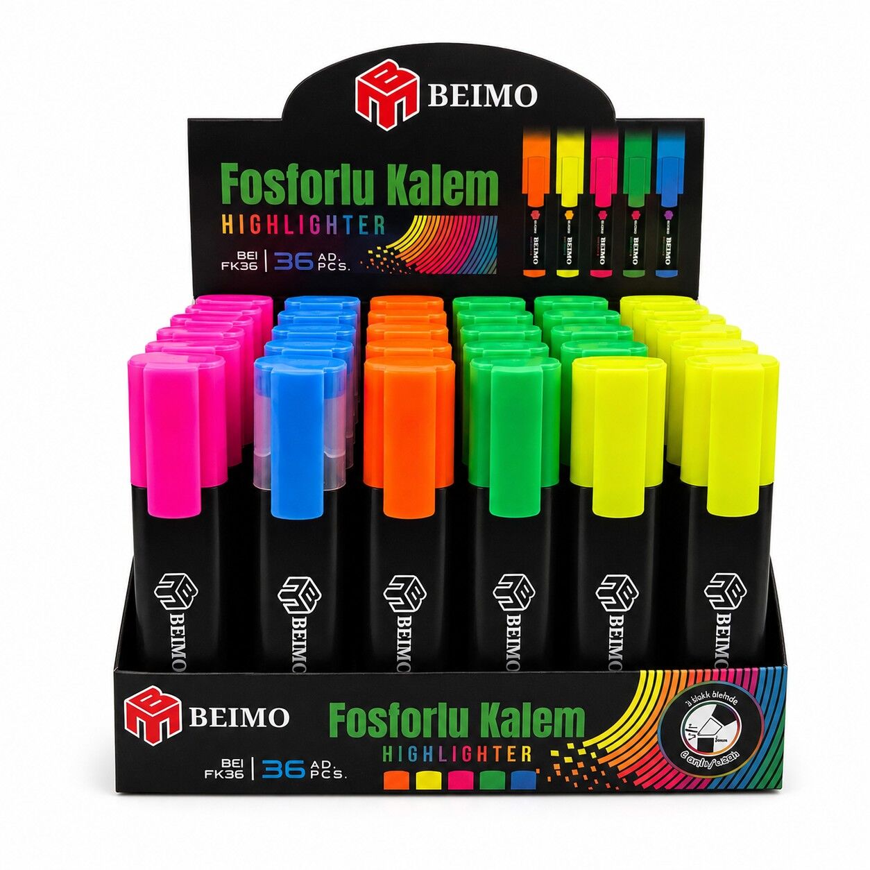 Toptan Beimo Fosforlu Kalem