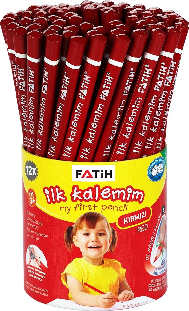 Toptan Fatih İlk Kalemim Kırmızı