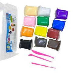 Toptan Zıplayan Oyun Hamuru 12 Renk 73 Gr