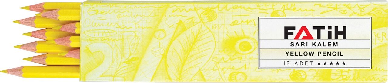 Toptan Fatih Sarı Kopya Kalemi