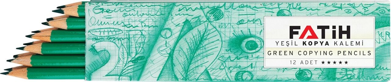 Toptan Fatih Yeşil Kopya Kalemi
