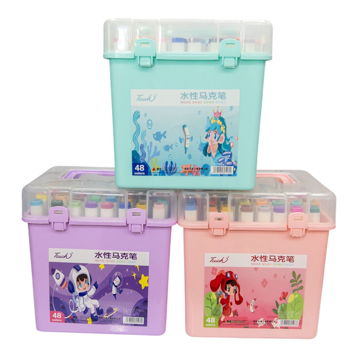 Toptan 48'li Akrilik Marker Seti