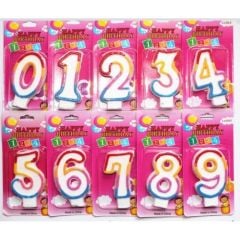 Toptan Rakamlı Mum Çeşitleri