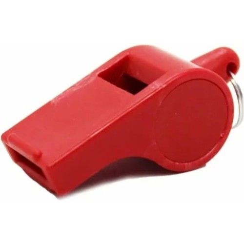 Toptan İpli Kırmızı Düdük 100 lü Polis Düdüğü