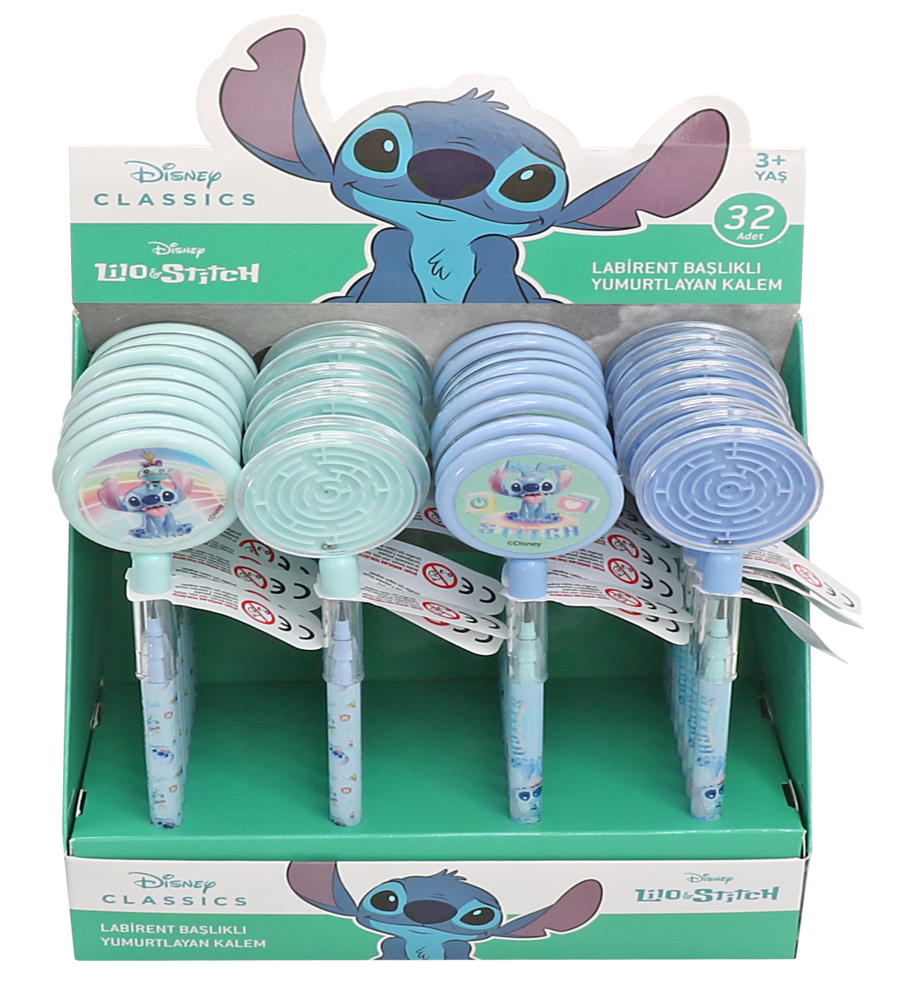 Toptan Stitch Labirent Başlıklı Geçmeli Kalem