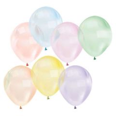 Toptan Renkli Şeffaf Renkli Lateks Balon