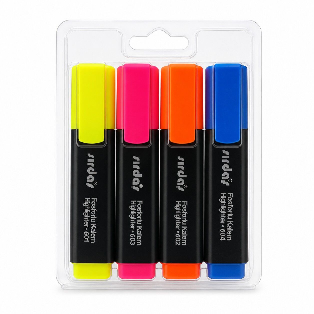 Toptan Sırdaş Fosforlu Kalem 4'Lü Set