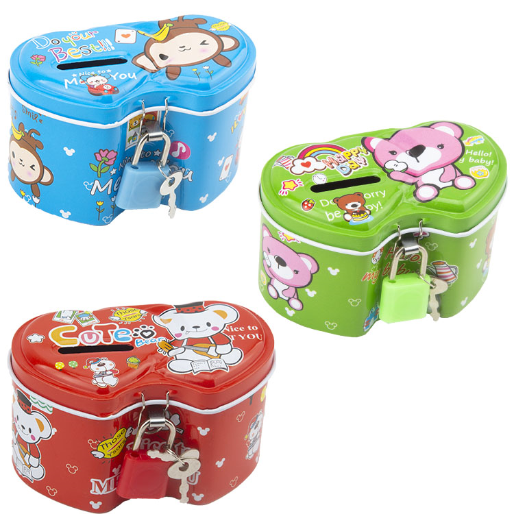 Toptan Oval Kilitli Kumbara