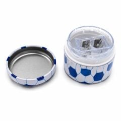 Toptan Mikro Futbol Topu Desenli Metal Kalemtıraş Er-3057