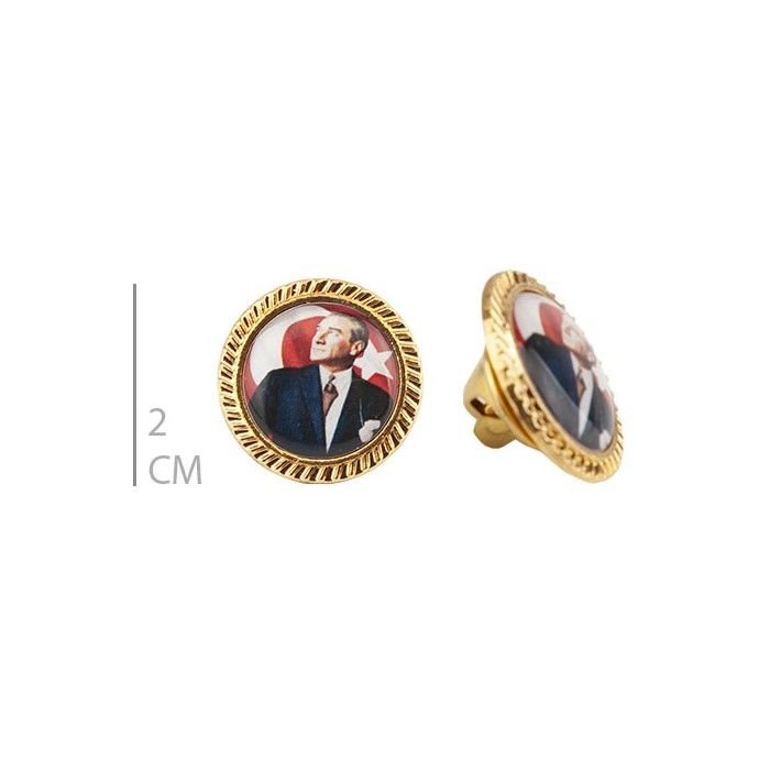 Toptan Yaka Rozet Atatürk 30'lu