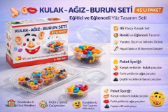 Toptan Kulak Ağız Burun Seti - 45'li Paket