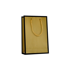 Toptan Karton Çanta 11x16x5 Mat Altın