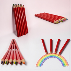 Toptan Gökkuşağı Kurşun Kalem 6'lı Set