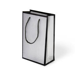 Toptan Karton Çanta 26x40x8 Mat Gümüş