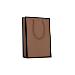 Toptan Karton Çanta 11x16x5 Mat Tarçın