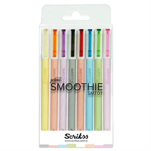 Toptan Scrikss Smoothie Jel Kalem 0.7 mm