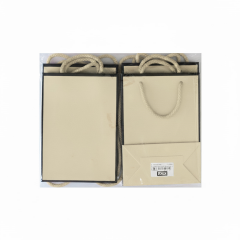 Toptan Karton Çanta 11x16x5 Mat Acı Badem