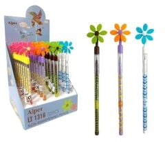 Toptan Geçmeli Kalem Çiçek Başlıklı