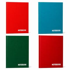 Toptan 14*20 Cm Renkli Modelist Defter Çizgili 160 Yaprak