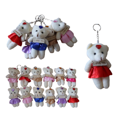 Toptan Peluş Ayıcık Anahtarlık
