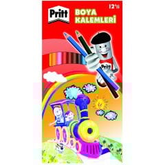 Toptan Pritt Kuru Boya Kalemi 12li Karton Kutu