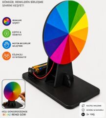Toptan Renk Çarkı Seti (Newton Çarkı)