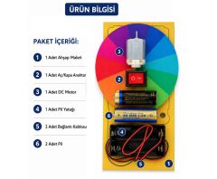 Toptan Renk Çarkı Seti (Newton Çarkı)