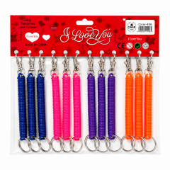 Toptan Spiralli Yaylı Anahtarlık