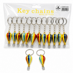 Toptan Kapadokya Balon Metal Anahtarlık