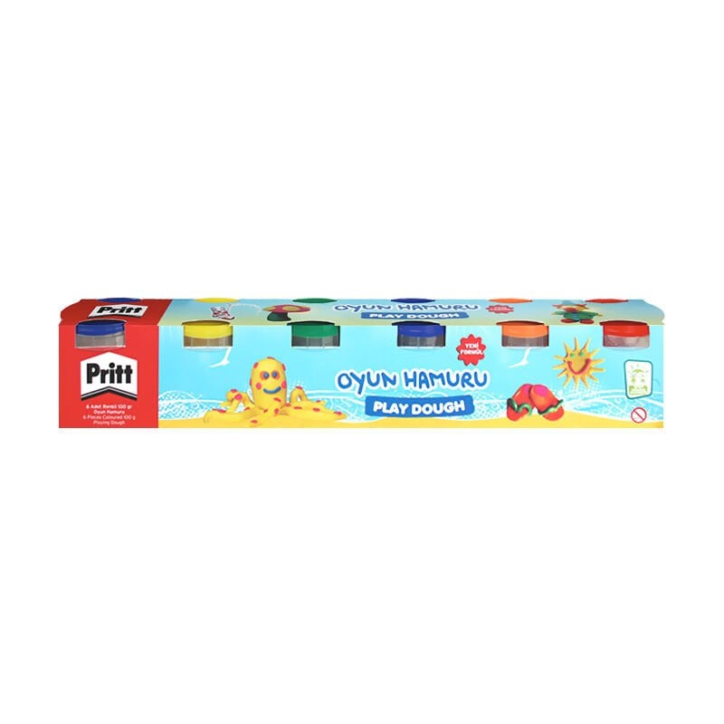 Toptan Pritt Oyun Hamuru 6lı