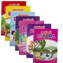 Toptan Sevimli Boyama Kitabı