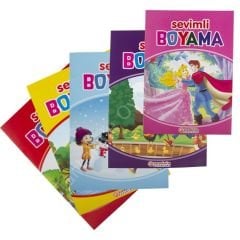 Toptan Sevimli Boyama Kitabı