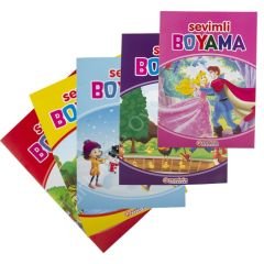Toptan Sevimli Boyama Kitabı