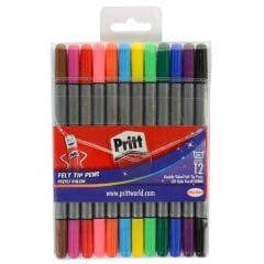Toptan Pritt Keçeli Kalem Çift Uçlu