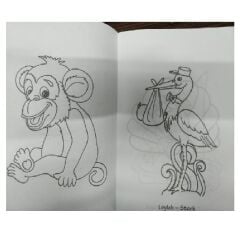 Toptan Sevimli Boyama Kitabı