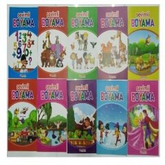 Toptan Sevimli Boyama Kitabı