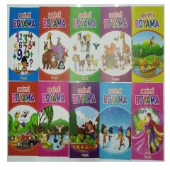 Toptan Sevimli Boyama Kitabı