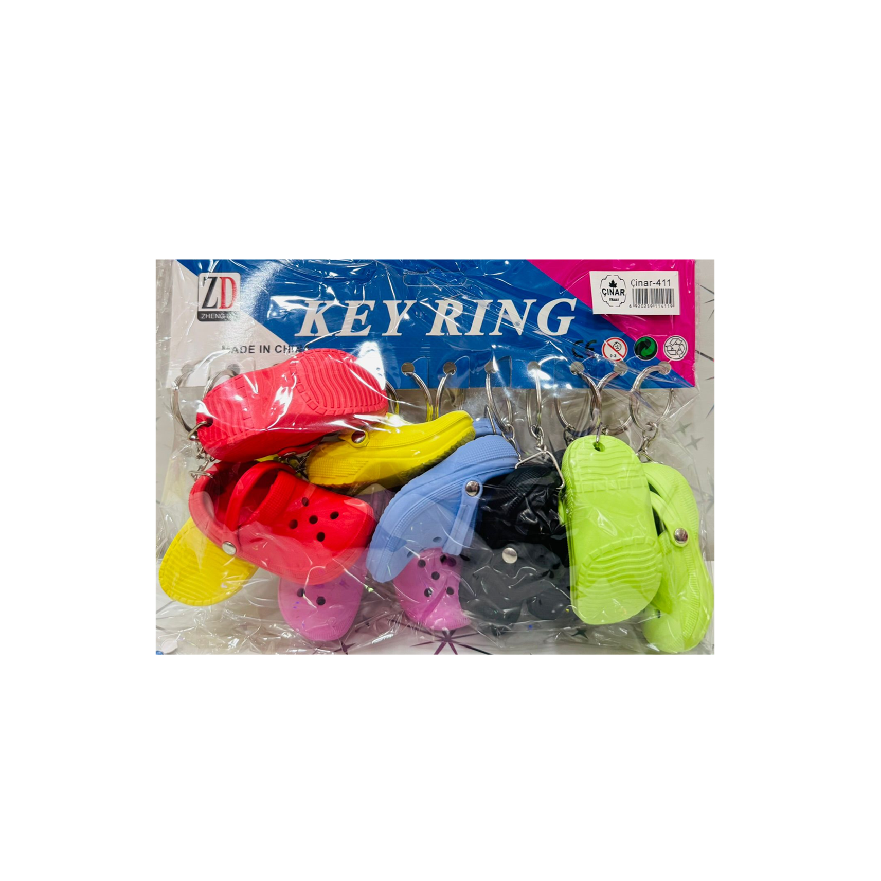 Toptan Terlik Model Renkli Anahtarlık