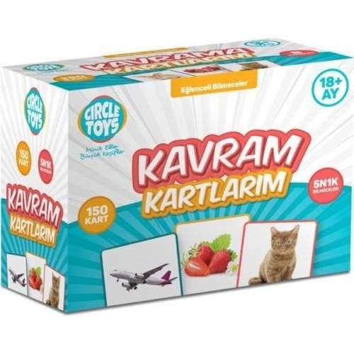 Toptan Kavram Kartlarım Zeka Kartları
