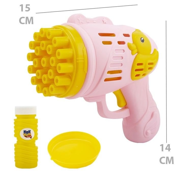 Toptan Köpük Tabancası Pembe Ördekli