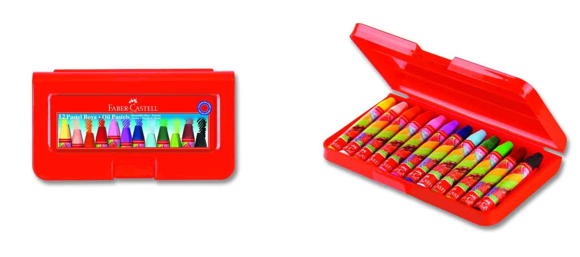Toptan Faber Castell Pastel Boya Plastik Kutulu