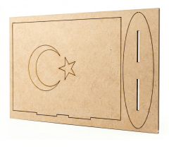 Toptan 2D Ahşap Maket Boyama Seti